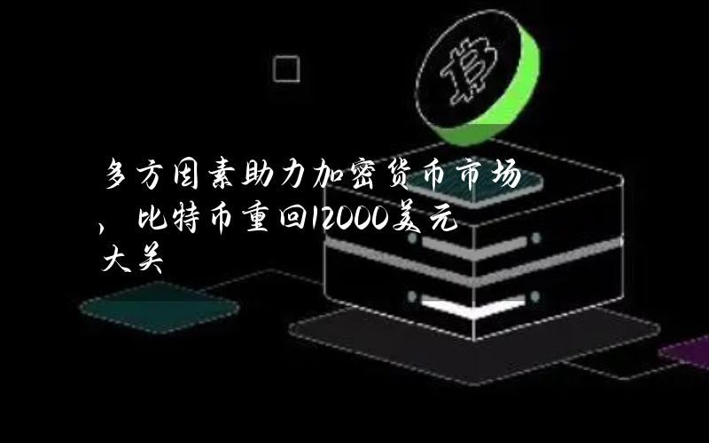 多方因素助力加密货币市场，比特币重回12000美元大关